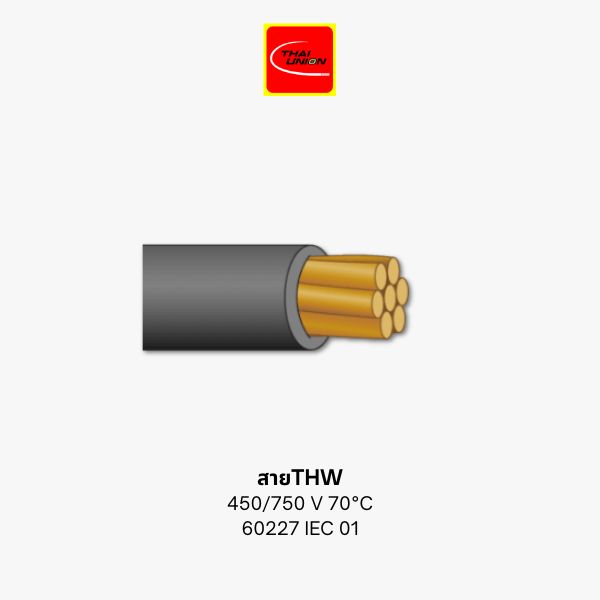 สายไฟ THW Thai Union ไทยยูเนี่ยน