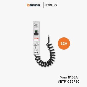 Bticino เซอร์กิตกันดูด RCBO 32A - BTP1C32R30
