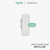 Schneider Avataron A สวิตช์2ทาง เล็ก สีขาว มีพรายน้ำ - M3T31_2_WE