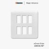 Bticino รุ่น Magic Advance หน้ากาก 6 ช่อง - M906/16P