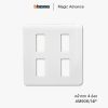 Bticino รุ่น Magic Advance หน้ากาก 4 ช่อง - M906/14P
