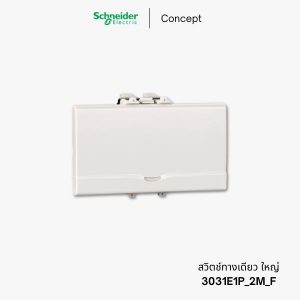 Concept สวิตช์ทางเดียว 3 ช่อง - 3031E1P_2M_F