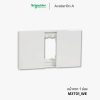 Schneider Avataron A หน้ากาก 1 ช่อง สีขาว - M3T01_WE