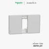 Schneider Avataron A หน้ากาก 1 ช่อง สีเทา - M3T01_GY