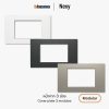 Bticino Nexy หน้ากาก 3 ช่อง | cover plate 3 modules