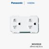 Panasonic WEG15829 ปลั๊กกราวด์คู่ มีม่าน