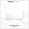 Panasonic Partio ฝาครอบสวิตช์ 1 ช่อง ขาว - WXG3101