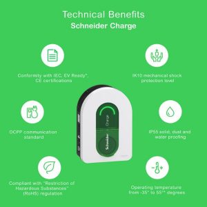 Schneider charge | EV charger 22 kW